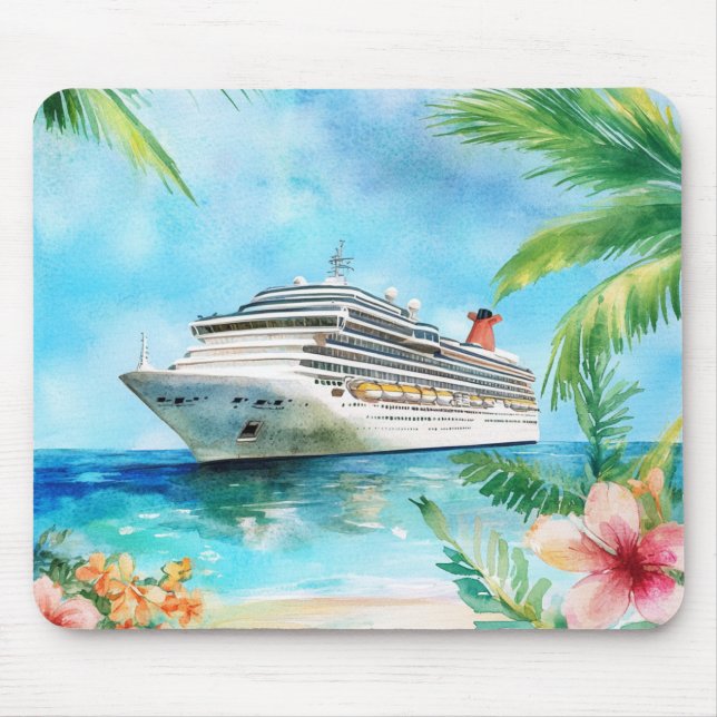 Alfombrilla De Ratón Un crucero de verano (Frente)