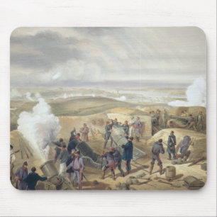 Alfombrilla De Ratón Un día caliente en las baterías, placa 'de Seat o