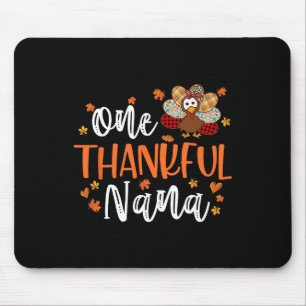 Alfombrilla De Ratón Un Día De Acción De Gracias De La Familia Nana Tur