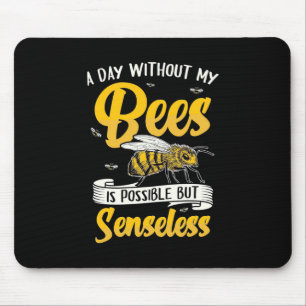 Alfombrilla De Ratón Un día sin mis abejas