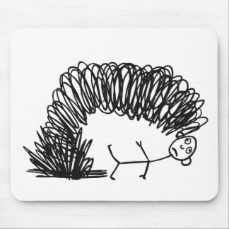 Alfombrilla De Ratón Un dibujo del smokey