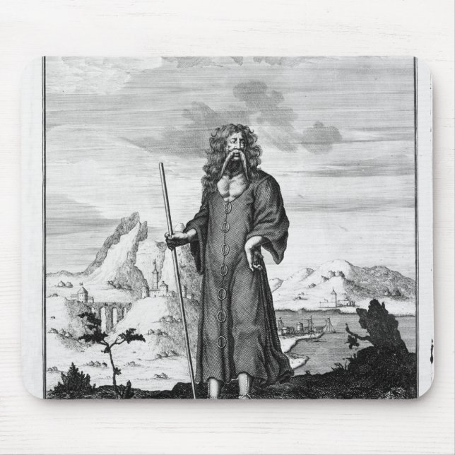 Alfombrilla De Ratón Un druida (Frente)