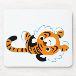 Alfombrilla De Ratón Un dulce Personalizado fácil, Tiger Mousepad