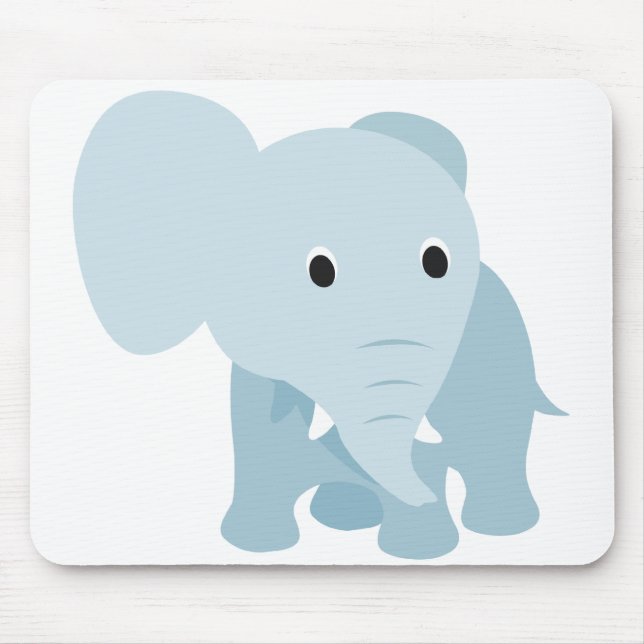 Alfombrilla De Ratón Un elefante pequeño (Frente)