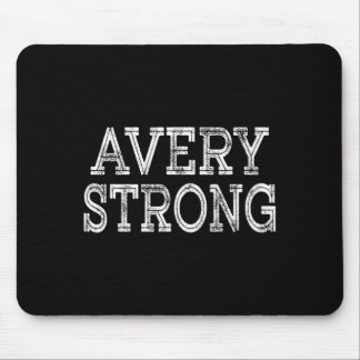 Alfombrilla De Ratón Un equipo Avery fuerte reunión familiar apellido e