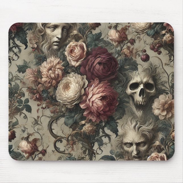 Alfombrilla De Ratón Un florecimiento a tener - Victoria gótica (Frente)