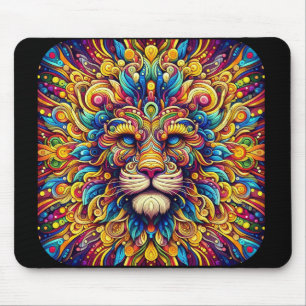 Alfombrilla De Ratón Un león majestuoso - Almohadilla del ratón