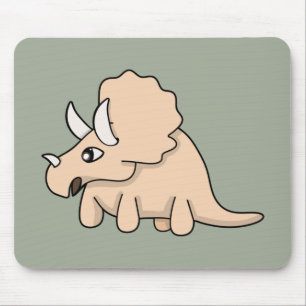 Alfombrilla De Ratón Un lindo dinosaurio
