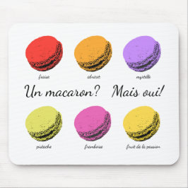 Alfombrilla De Ratón ¿Un macaron? ¡Mais oui!