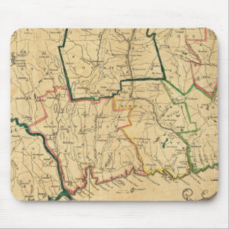 Alfombrilla De Ratón Un mapa correcto de Connecticut