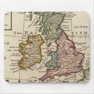 Alfombrilla De Ratón Un mapa general de Gran Bretaña e Irlanda