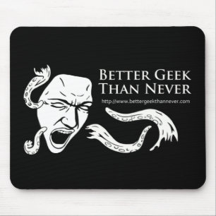 Alfombrilla De Ratón Un mejor friki que nunca Mousepad