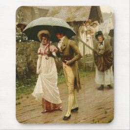 Alfombrilla De Ratón Un mojado el domingo por la mañana