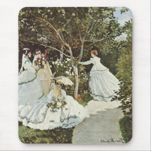 Alfombrilla De Ratón Un molino de viento en Zaandam Claude Monet