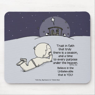 Alfombrilla De Ratón Un momento para cada propósito