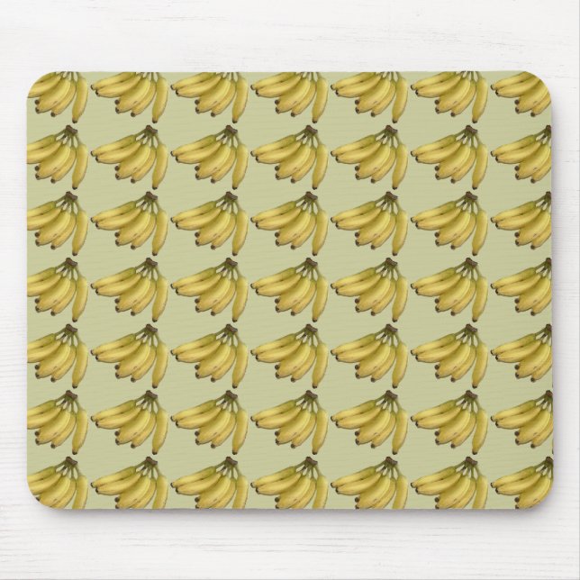 Alfombrilla De Ratón un montón de bananas (Frente)