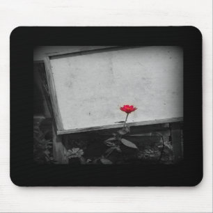 Alfombrilla De Ratón Un Mousepad Rojo