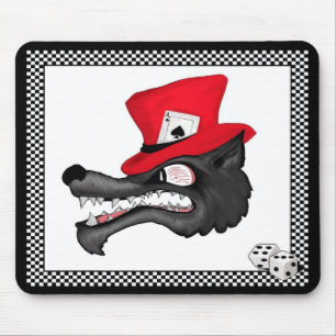 Alfombrilla De Ratón Un movimiento del lobo solitario Mousepad de la