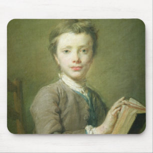 Alfombrilla De Ratón Un muchacho con un libro, c.1740