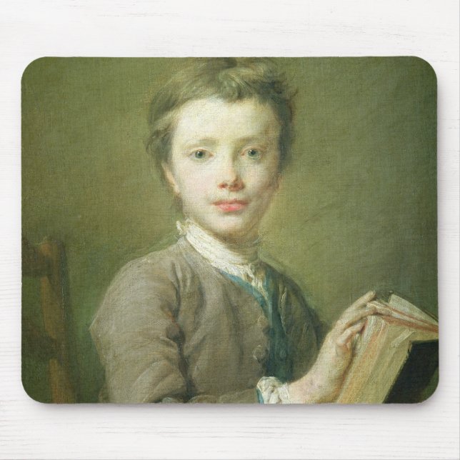 Alfombrilla De Ratón Un muchacho con un libro, c.1740 (Frente)