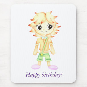 Alfombrilla De Ratón Un niño pequeño y gracioso