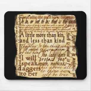 Alfombrilla De Ratón Un nuevo drama - Hamlet Mousepad