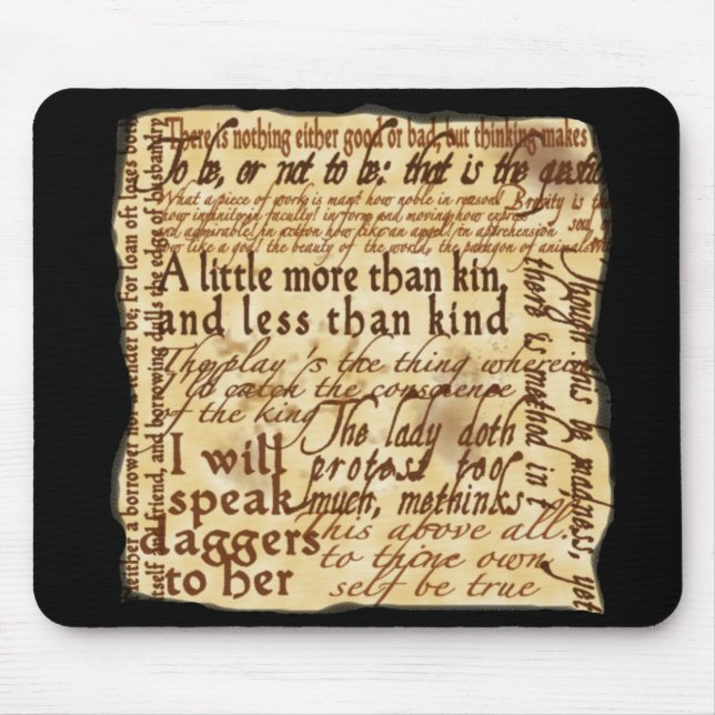 Alfombrilla De Ratón Un nuevo drama - Hamlet Mousepad (Frente)