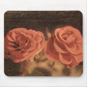 Alfombrilla De Ratón Un par de rosas en sketch3