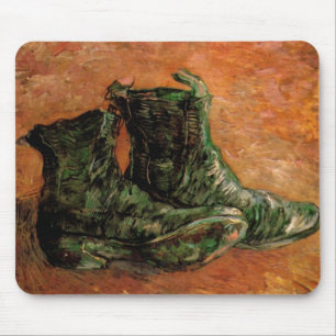Alfombrilla De Ratón Un par de zapatos por Vincent van Gogh