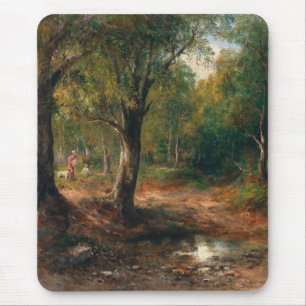 Alfombrilla De Ratón Un paseo por el bosque - Emil Barbarini