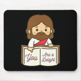Alfombrilla De Ratón Un placer - divertido libro cristiano y de Jesús
