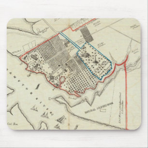 Alfombrilla De Ratón Un Plan De Propiedad De La Hampton Normal
