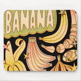 Alfombrilla De Ratón Un plátano/Ilustracion de banana
