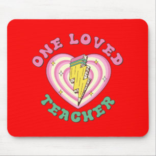 Alfombrilla De Ratón Un profesor querido Valentine regalo de profesor
