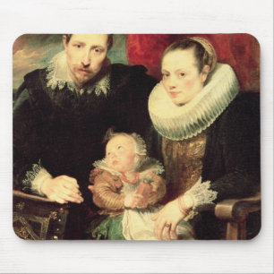 Alfombrilla De Ratón Un retrato de la familia, c.1618-21