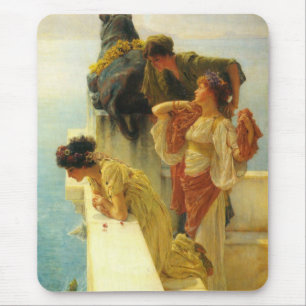 Alfombrilla De Ratón Un rincón privilegiado de Sir Lawrence Alma-Tadema