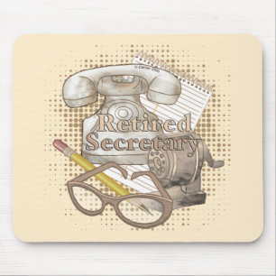 Alfombrilla De Ratón Un secretario retirado