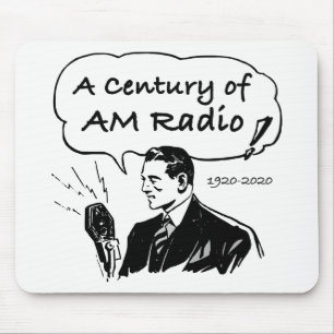 Alfombrilla De Ratón Un siglo de emisiones de radio de AM
