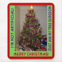 Alfombrilla De Ratón Un verdadero árbol de Navidad