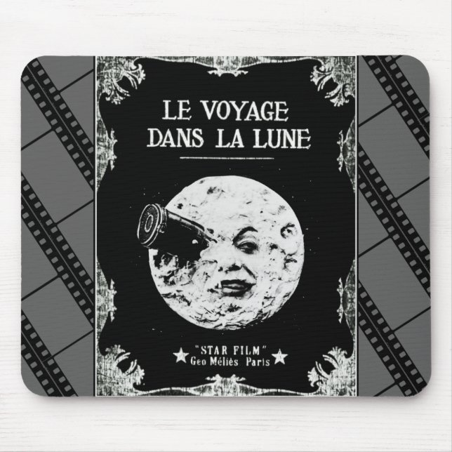 Alfombrilla De Ratón *Un viaje a la Mousepad de tira de películas Moon* (Frente)