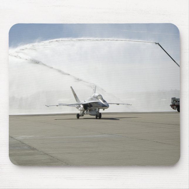 Alfombrilla De Ratón Una aeronave F-18 (Frente)