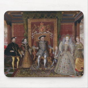 Alfombrilla De Ratón Una alegoría de la sucesión de Tudor: La familia