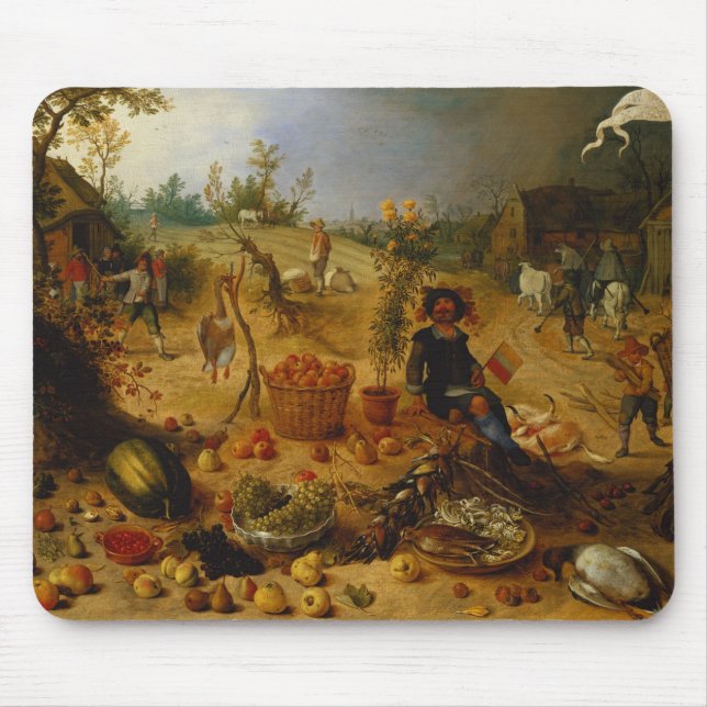 Alfombrilla De Ratón Una alegoría del otoño (Frente)