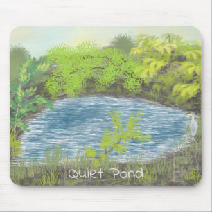 Alfombrilla De Ratón Una almohadilla de ratón Bastante Pond