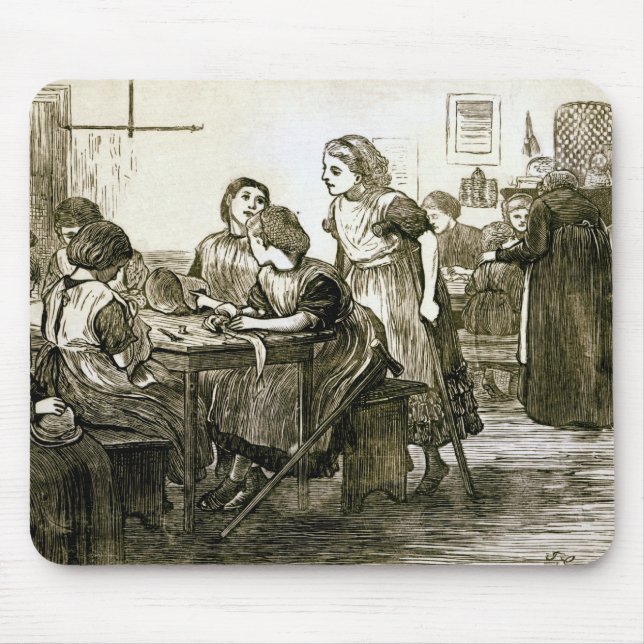 Alfombrilla De Ratón Una aula (Frente)