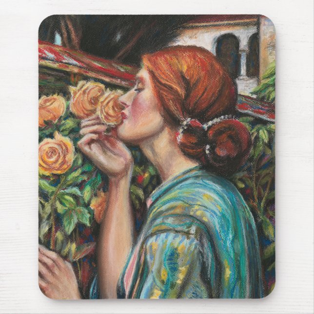 Alfombrilla De Ratón Una belleza mayor: (Frente)