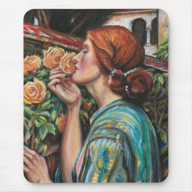 Alfombrilla De Ratón Una belleza mayor: (Frente)