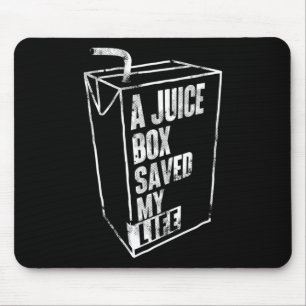 Alfombrilla De Ratón Una caja de jugo salvó mi vida: azúcar en sangre, 