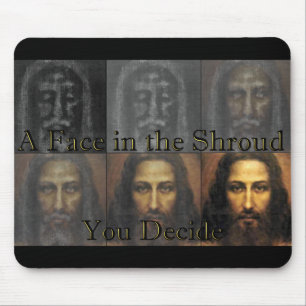 Alfombrilla De Ratón Una cara en la cubierta