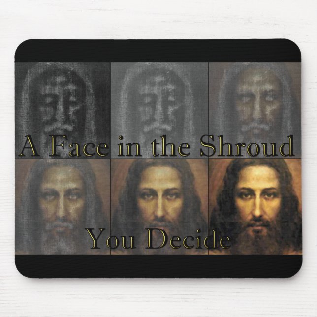 Alfombrilla De Ratón Una cara en la cubierta (Frente)